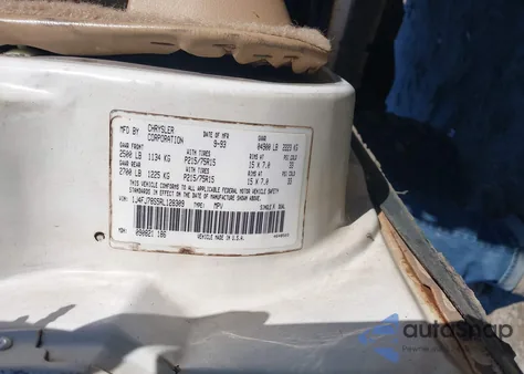 1994 Jeep Cherokee Country из США, поврежденный, VIN 1J4FJ78S5RL128309